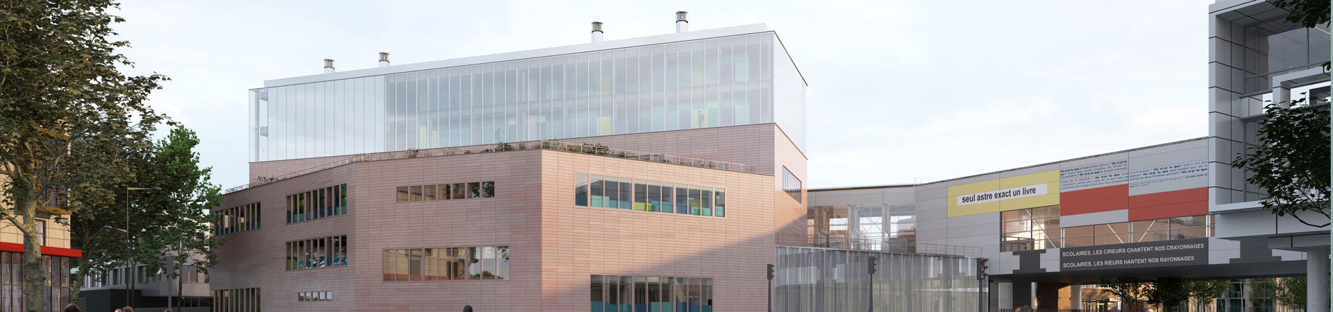 Restructuration des bâtiments A et G et création du bâtiment H  de l’université Paris 8