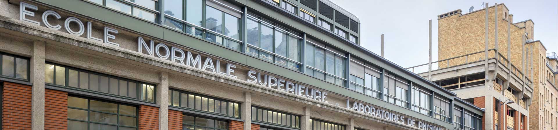 Réhabilitation du bâtiment grand hall de l’Ecole Normale Supérieure de Paris (ENS-PSL)