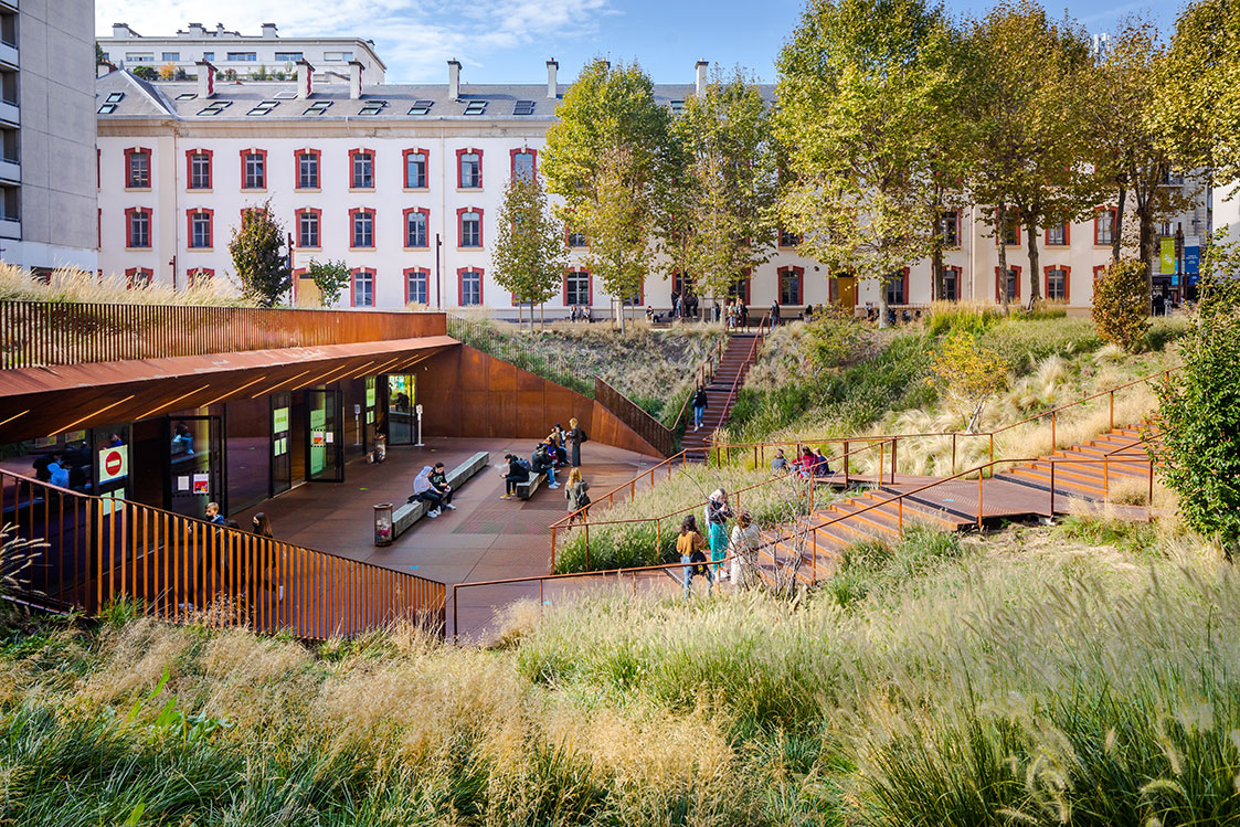 Transformation de la caserne Lourcine en campus universitaire