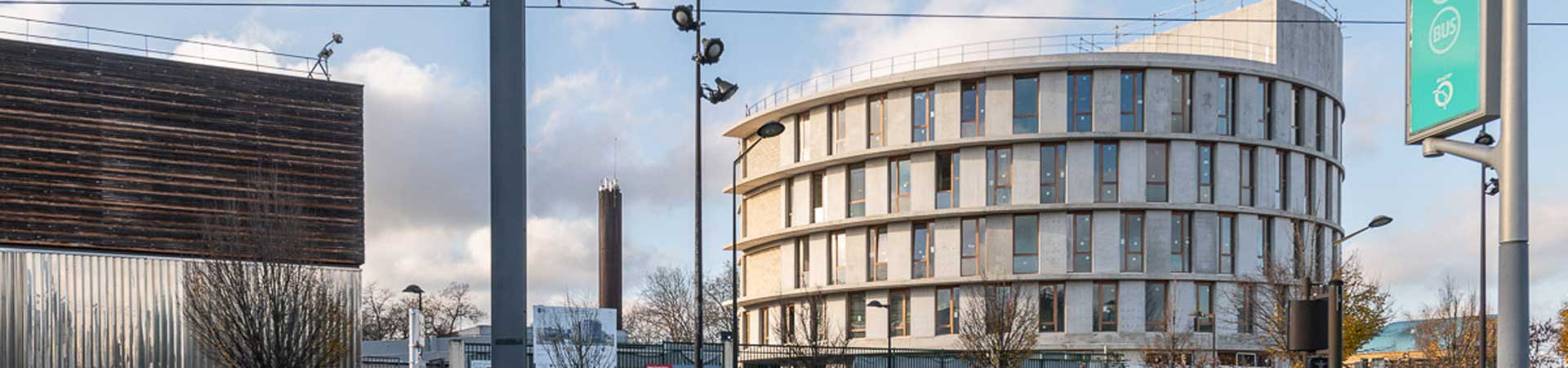 Construction du bâtiment Mathstic pour l’université Sorbonne Paris Nord