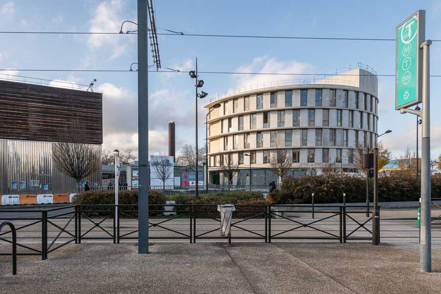 Construction du bâtiment Mathstic pour l’université Sorbonne Paris Nord