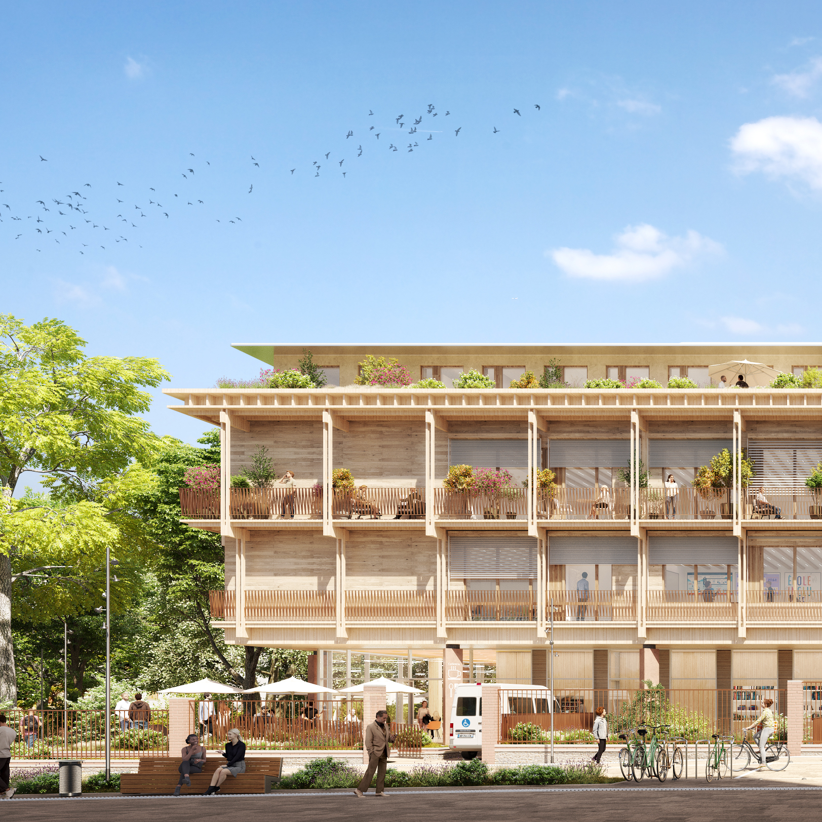 Construction du Pôle National d’Education Inclusive/Relogement INSEI