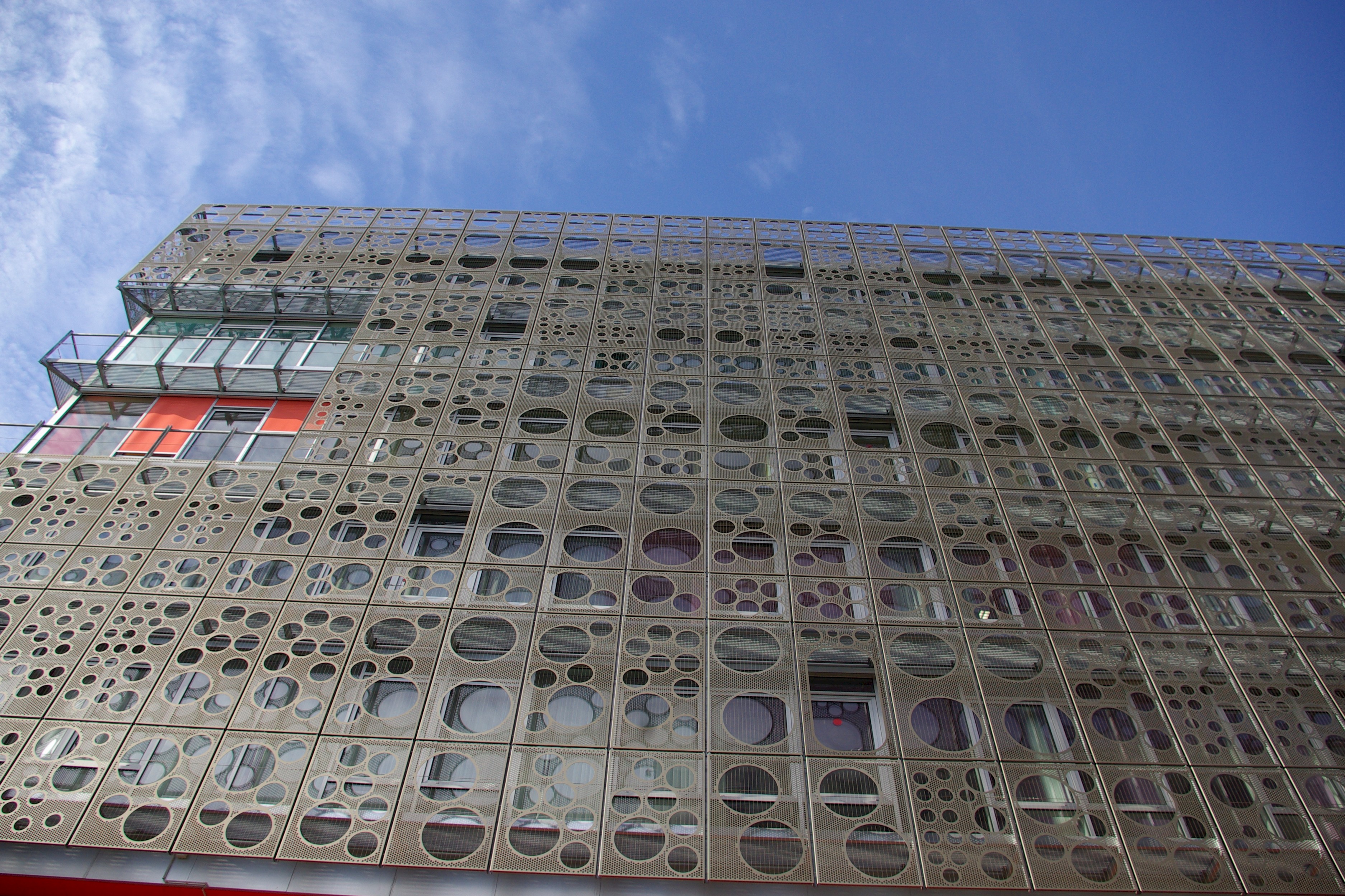 Construction du bâtiment Atrium- Campus Pierre et Marie Curie-Jussieu