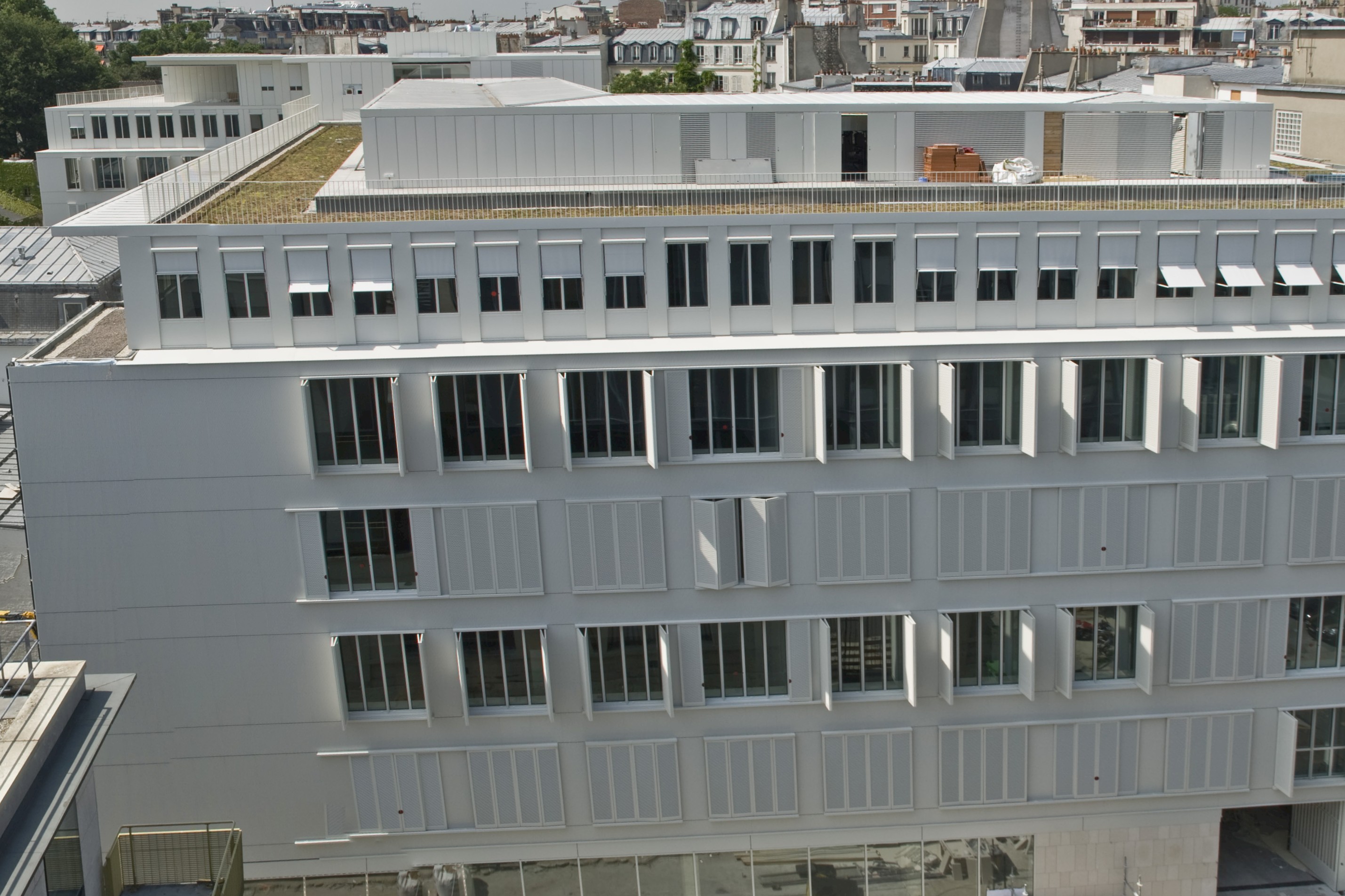 Construction du bâtiment de l'Institut de Physique du Globe de Paris (IPGP)-Ilot Cuvier