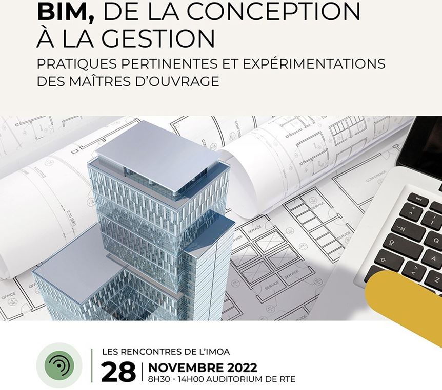 Intervention de l'Epaurif le 28 novembre 2022 à la rencontre sur le BIM organisée par l'Institut de la Maitrise d'Ouvrage Publique