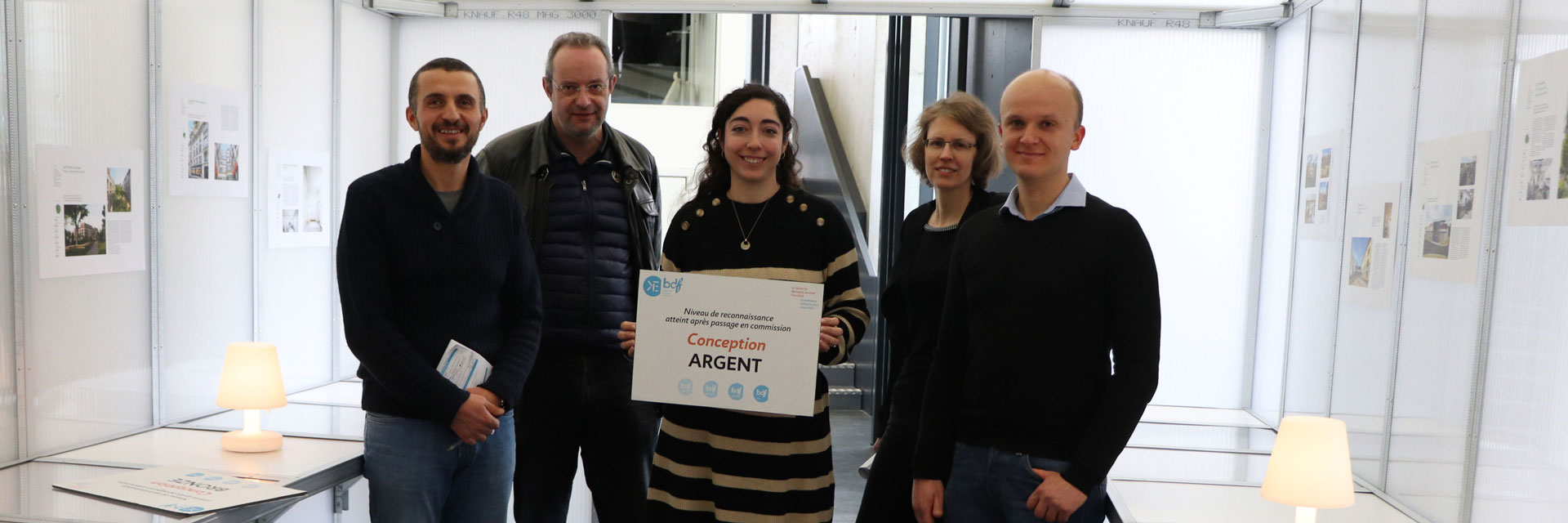 Niveau de reconnaissance argent démarche BDF atteint pour Mathstic (phase conception)