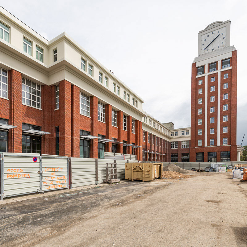 Nouvelles étapes pour le chantier du site de l'Illustration à Bobigny