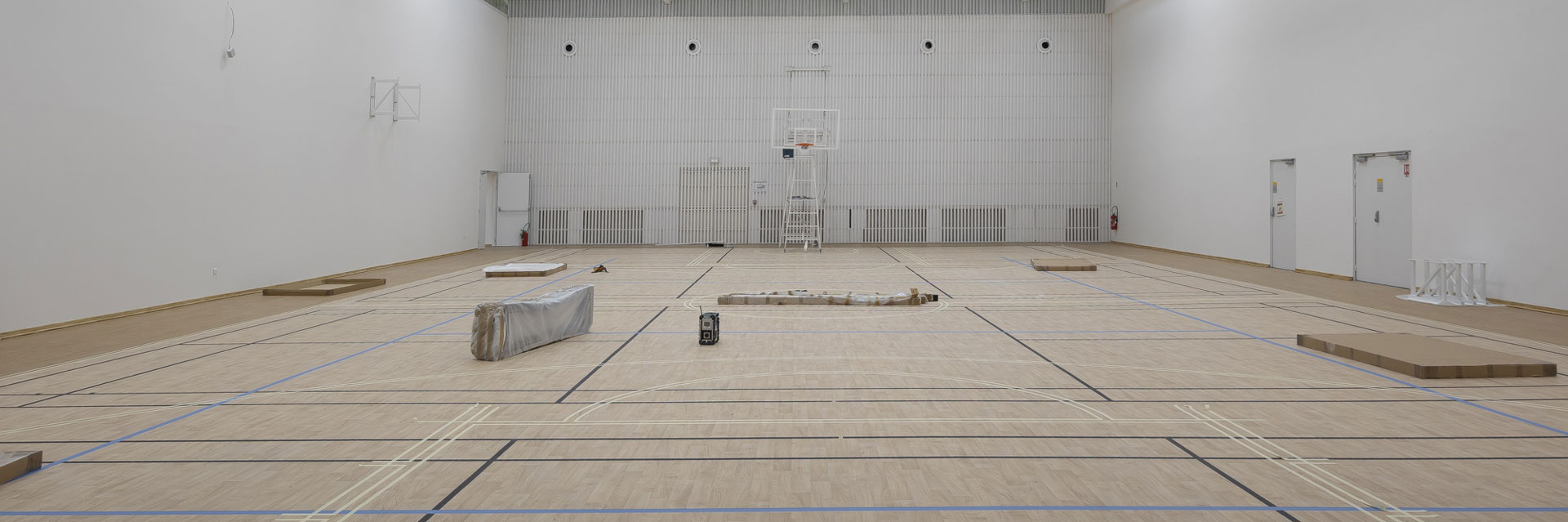 Réouverture du centre sportif de Sarrailh du Crous de Paris