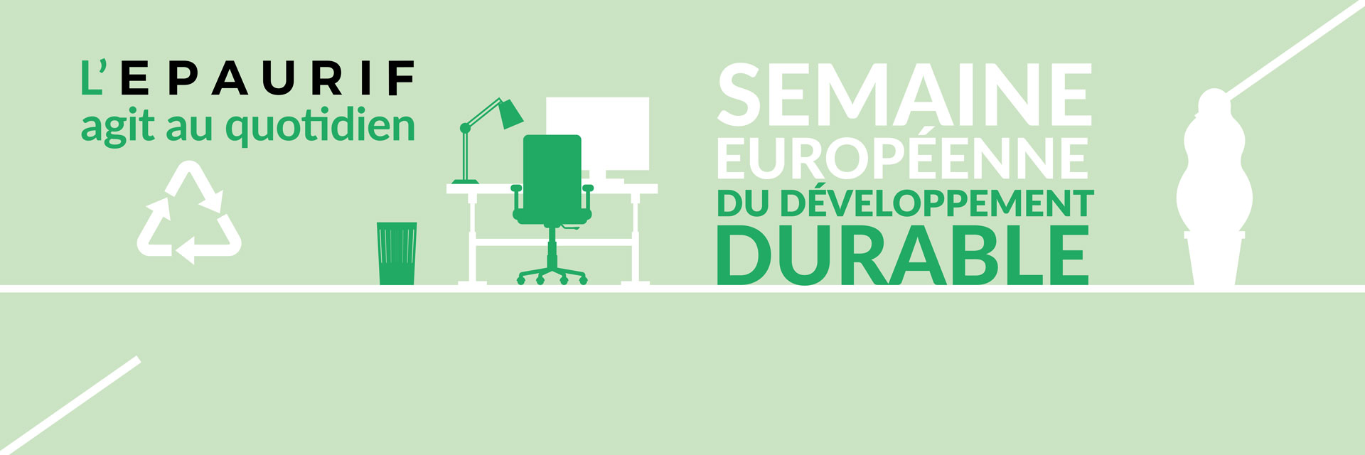 100 % de mobilier réemployé pour le siège de l’Epaurif : objectif tenu !