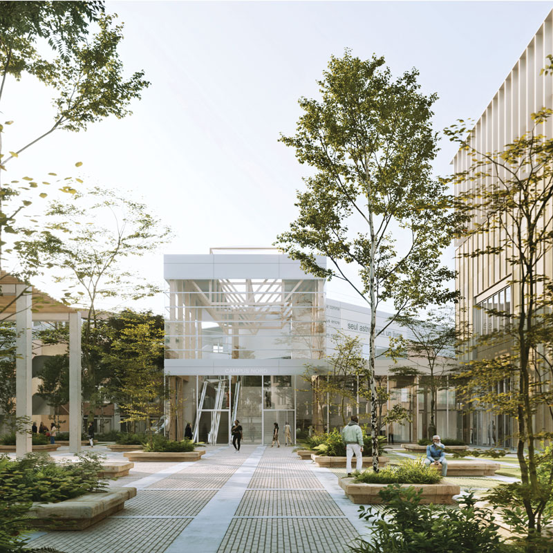 Mobilisation du réemploi pour un projet de l’université Paris 8 à Saint-Denis