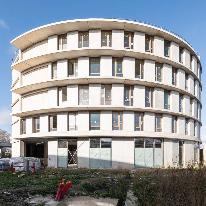 Médaille d'argent BDF-Ekopolis pour le chantier MathSTIC – Phase 1 de l’Université Sorbonne Paris Nord à Villetaneuse
